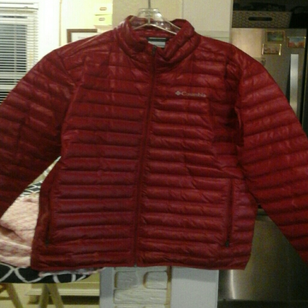 Columbia jacket worn 1x