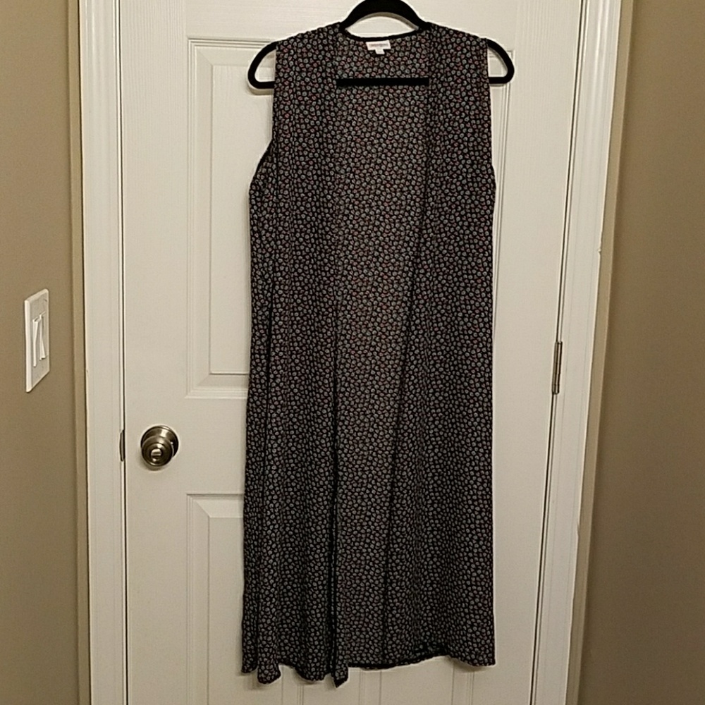 Lightweight Longline Vest ' Joy ' - worn once