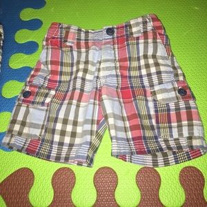 Baby Gap 12-18 month plaid shorts