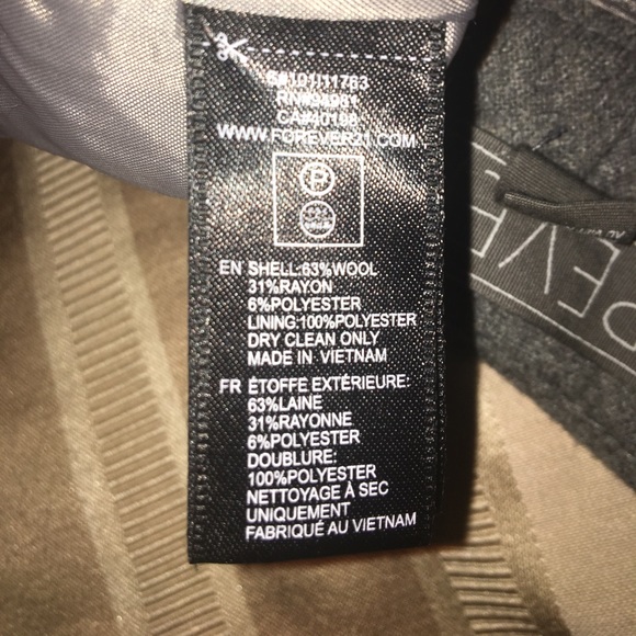 !SOLD! Gray wool shorts forever 21 - Picture 7 of 7