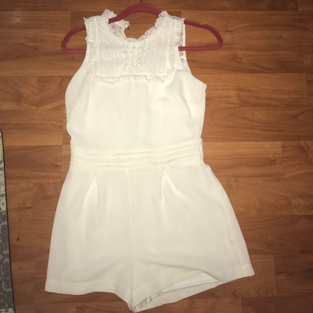 White romper