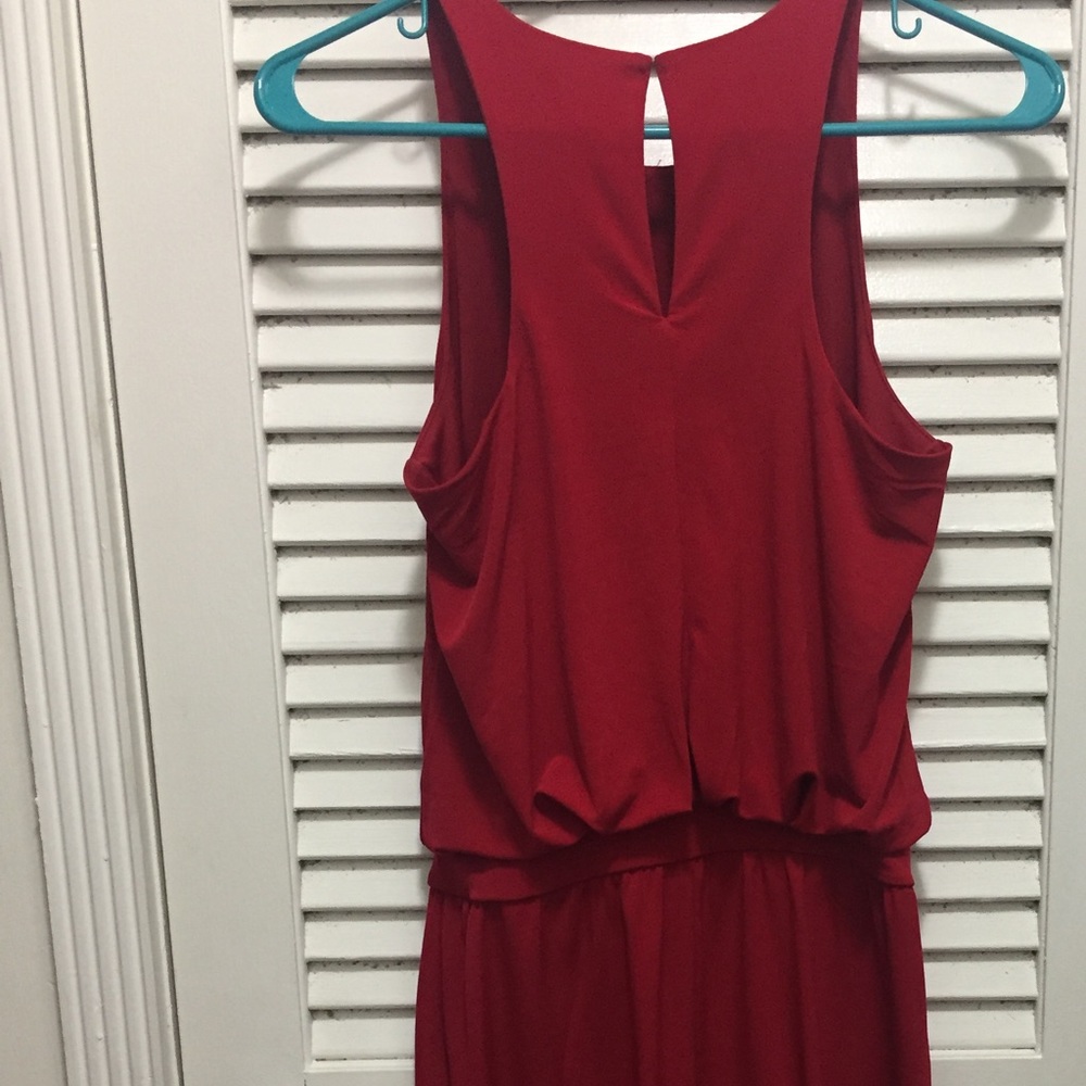 Banana Republic red dress