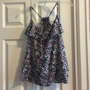 Floral tank top