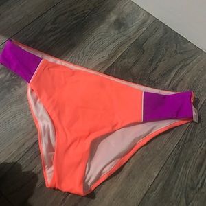 Pink Bikini bottoms CITRUS & PURPLE color.