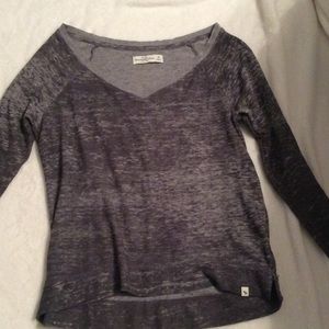 Grey heathered Abercrombie shirt