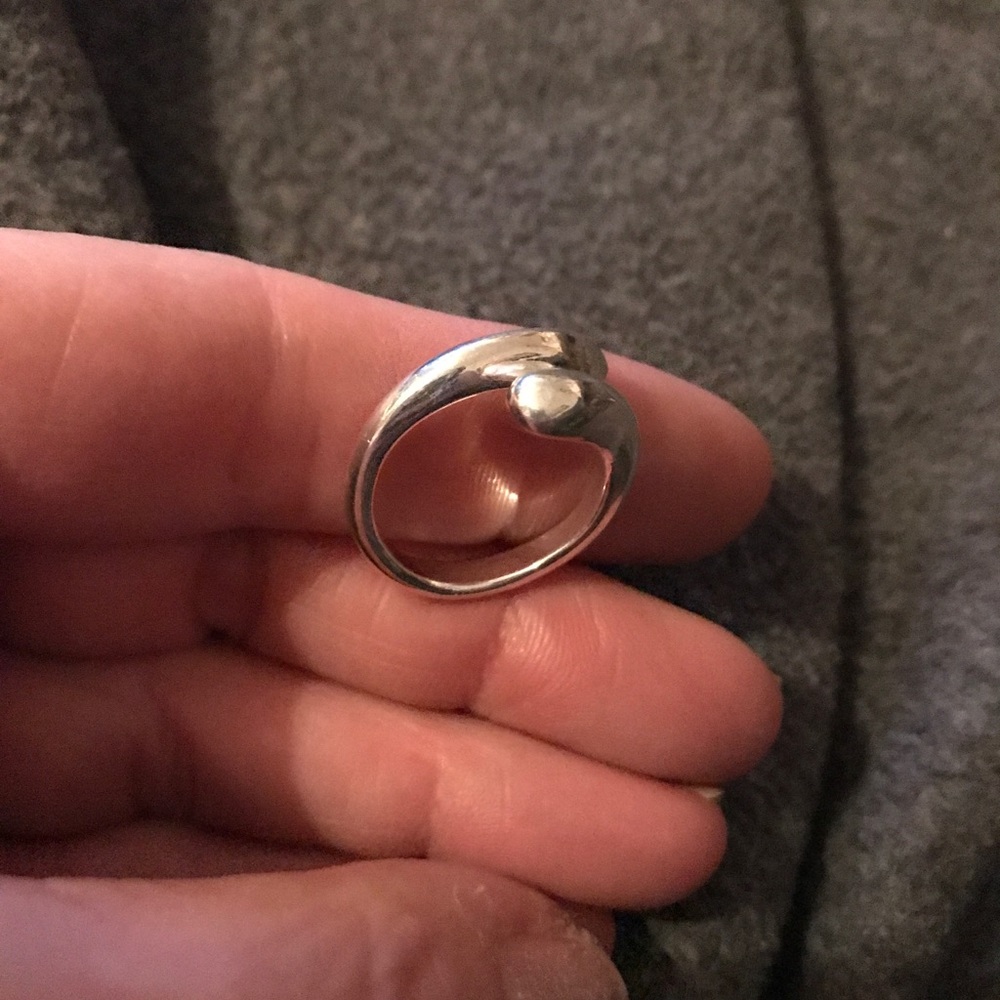 STERLING BYPASS RING .925 NWT 💜💜💜 - Picture 4 of 6
