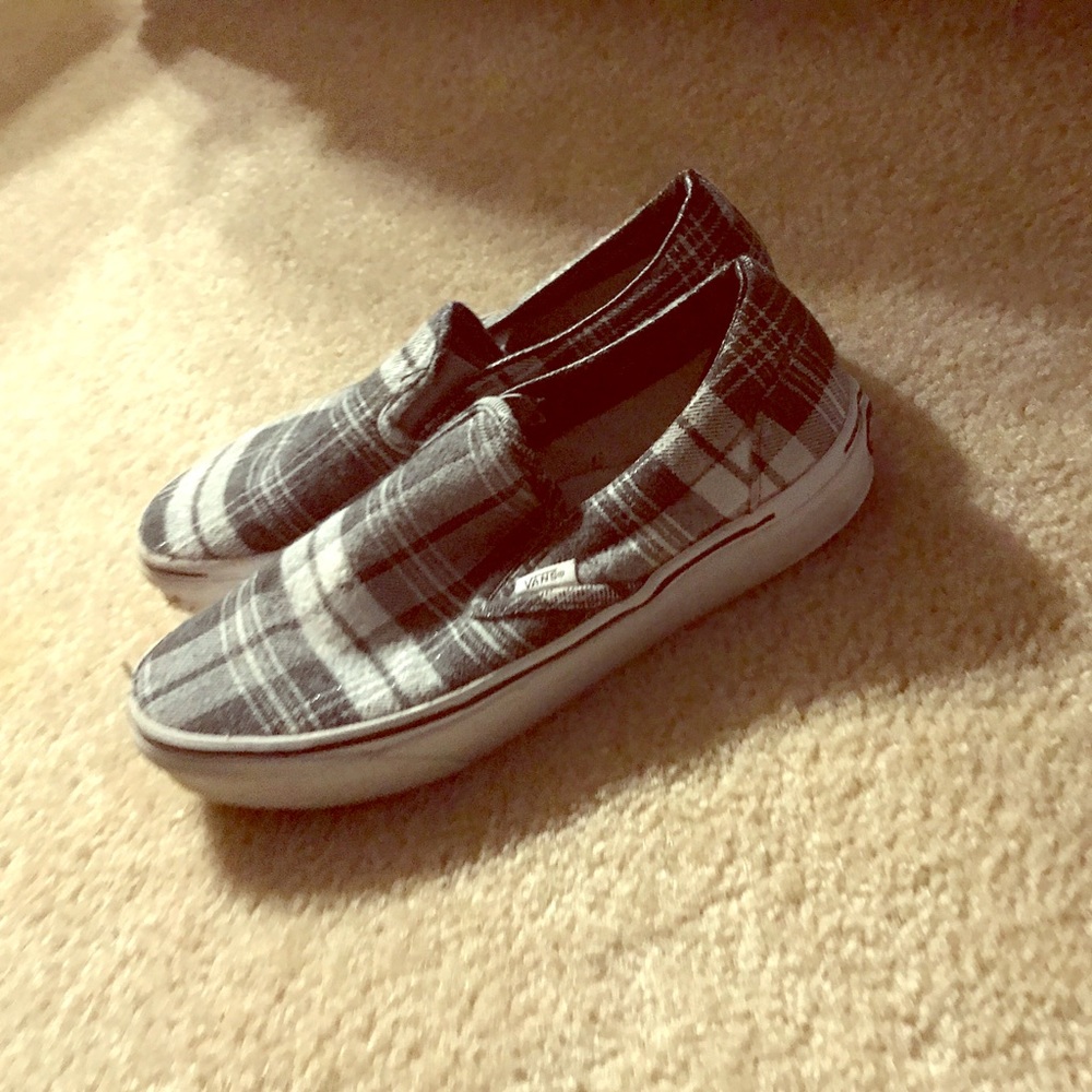 CHECKERED SLIP ON VANS