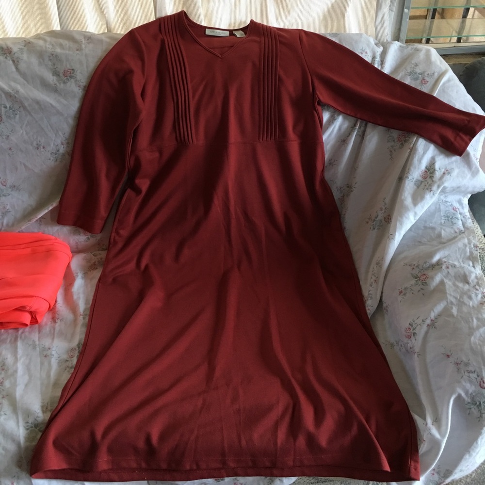 Red dress