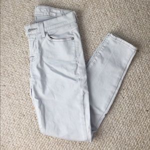 7 For All Mankind light grey pants