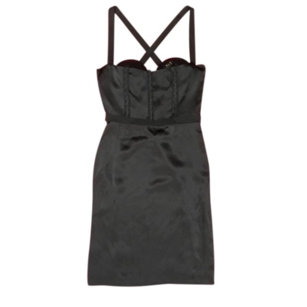 rare 🖤 Proenza Schouler bustier/ cone black dress