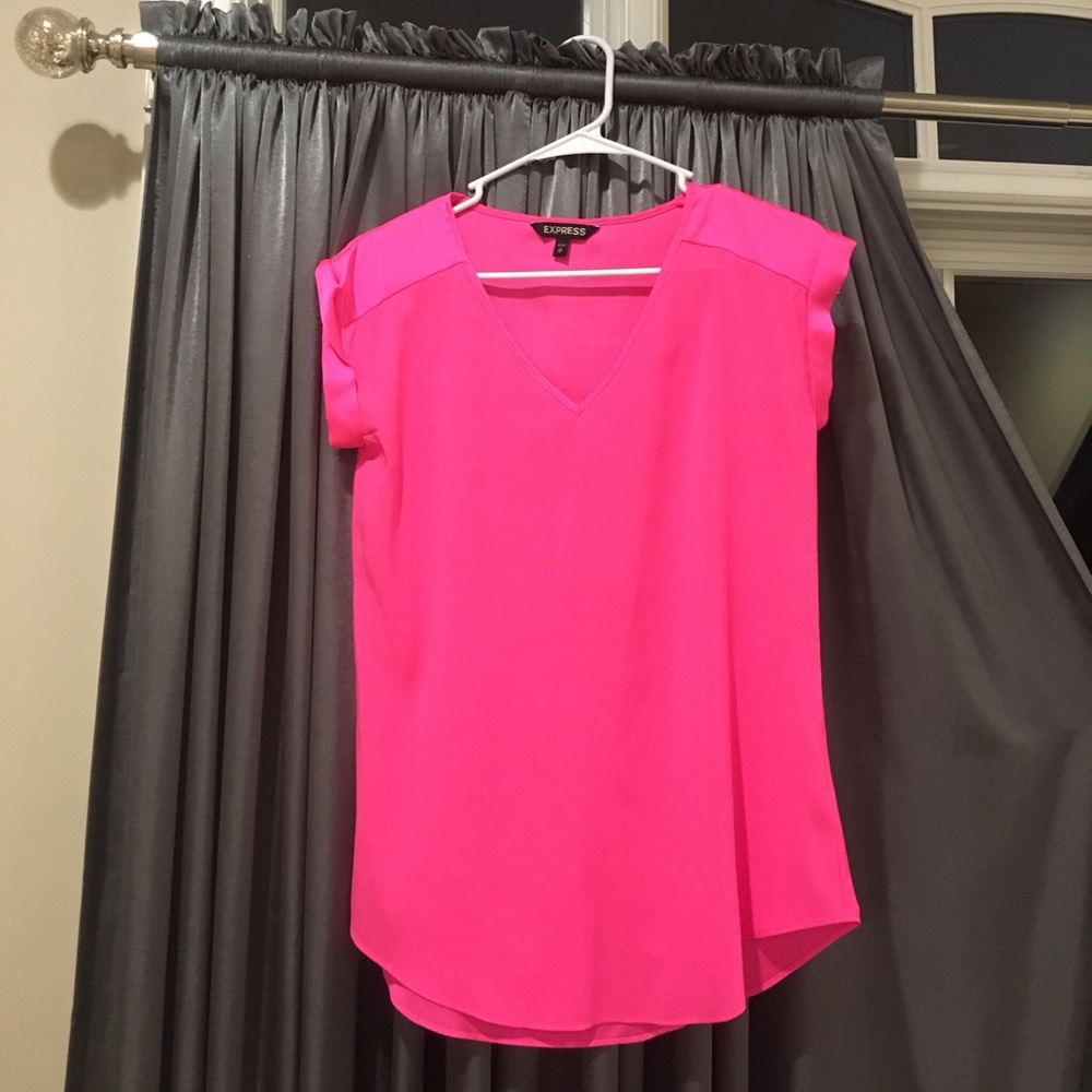 Hot pink top