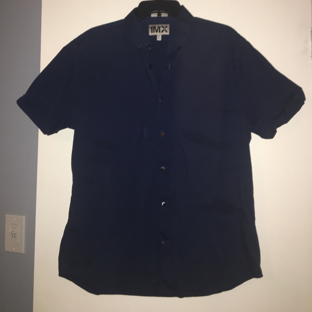Men's Express Fitted Button Down Shirt