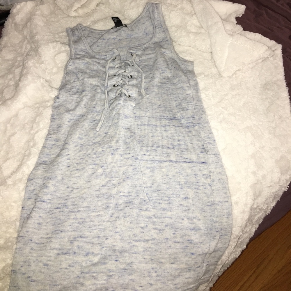Loose fit halter dress