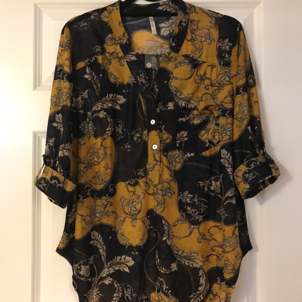 Onion skin blouse