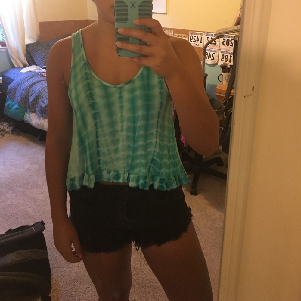 Tie-dye tank top