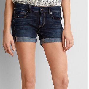 American Eagle Midi Jean Shorts