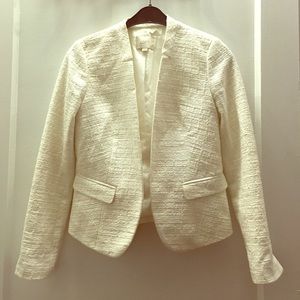 LOFT White Jacket Size 4