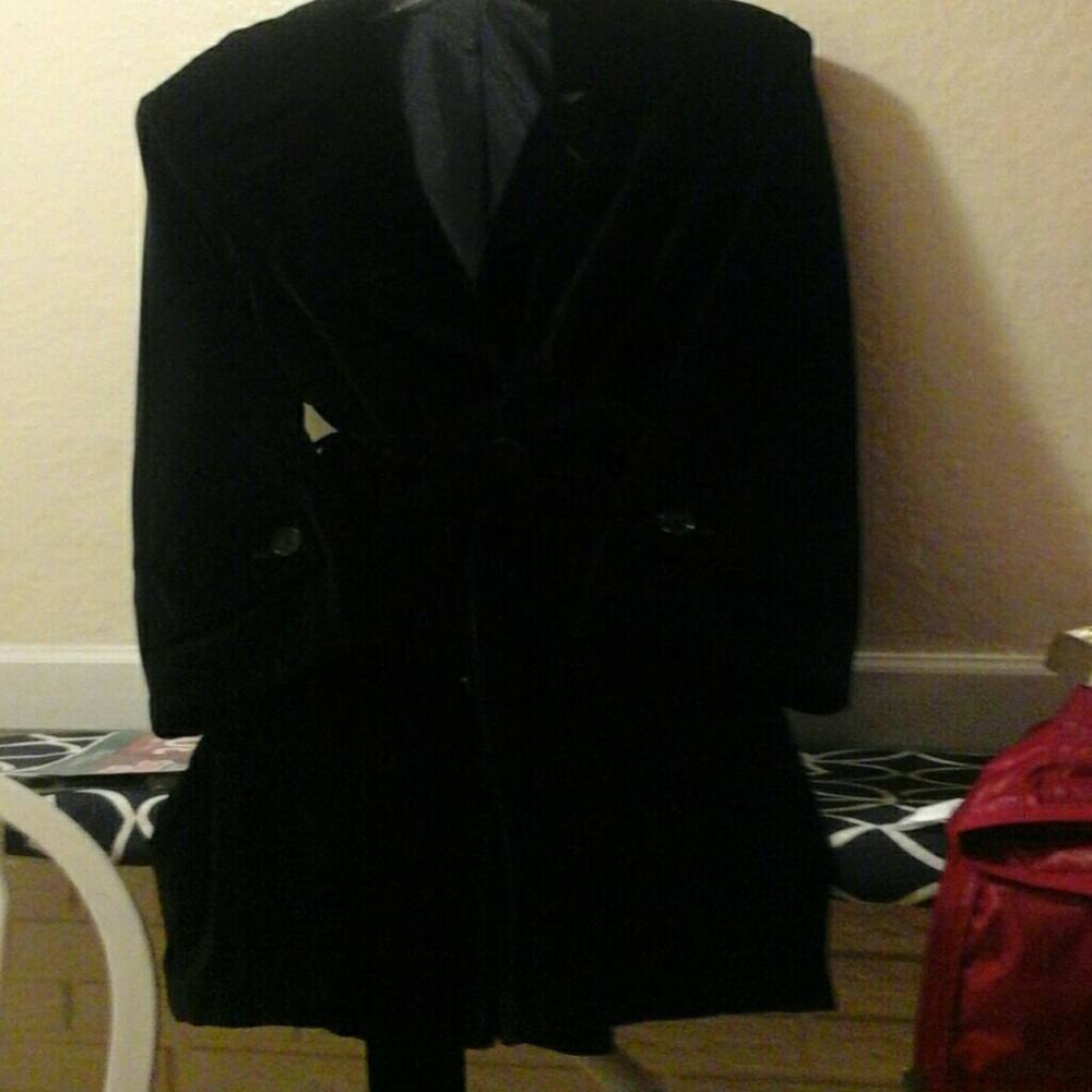 Velvet coat