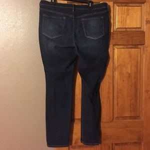 Old Navy skinny jeans.  Size 18.  Worn once maybe!