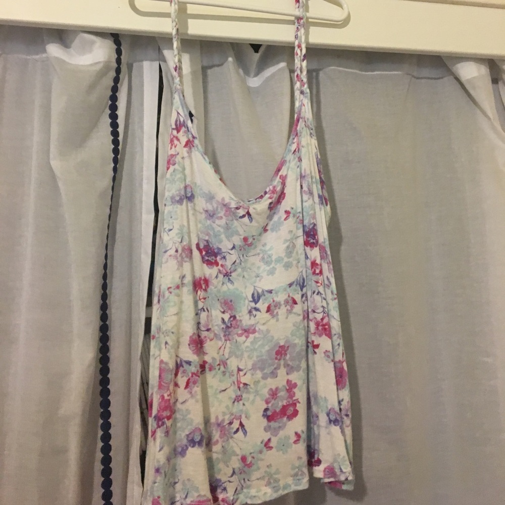 Floral tank top