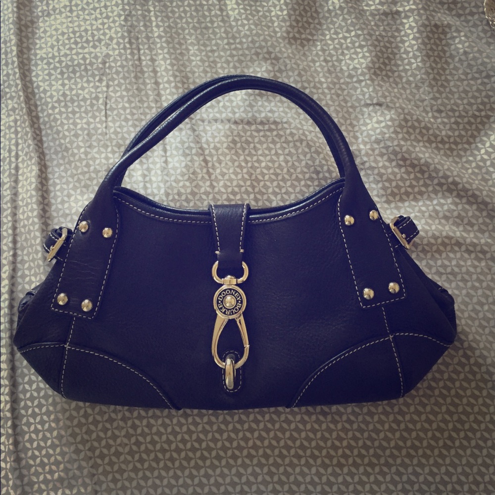 Dooney & Burke brown leather purse