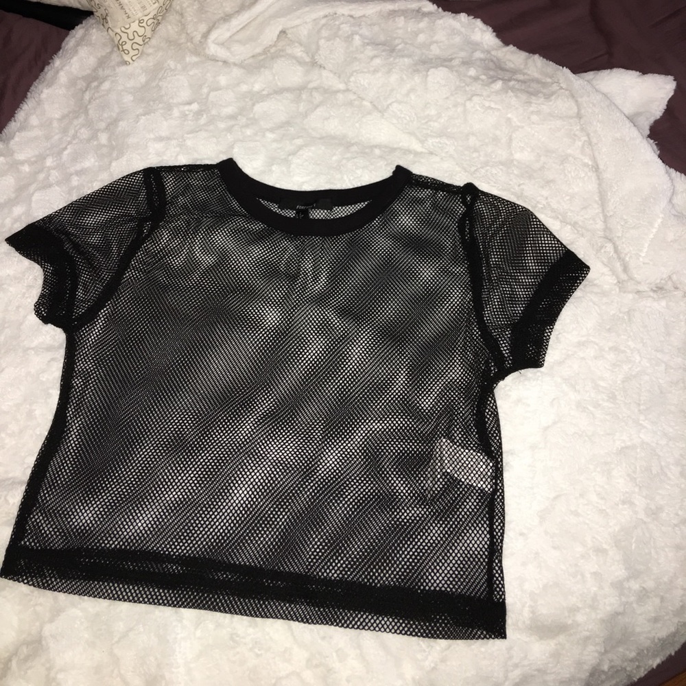 Mesh crop top(worn once)