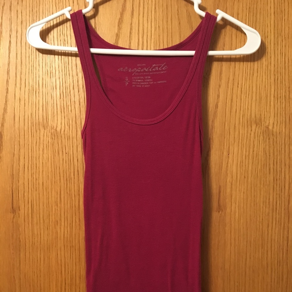 Magenta tank top