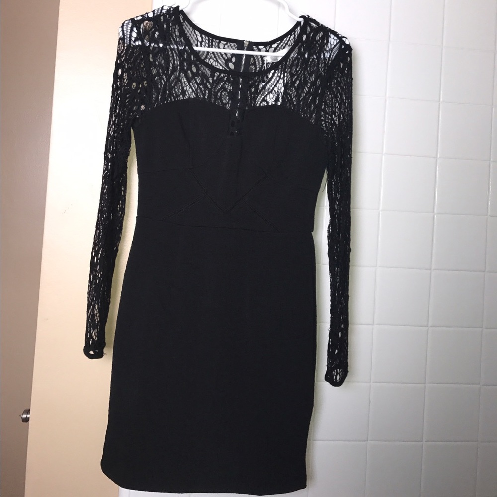 Lace Long sleeve dress