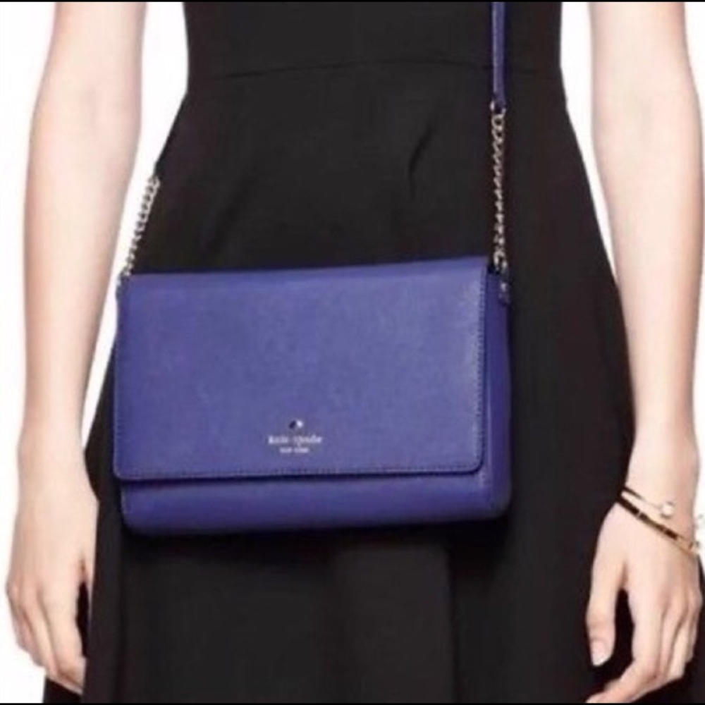 NWT Kate Spade Alek Crossbody Baja Blue
