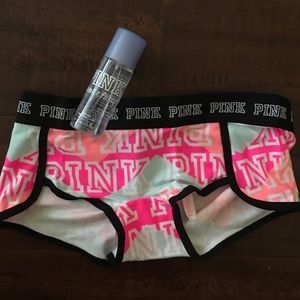 VS Pink Boyshorts + Mist