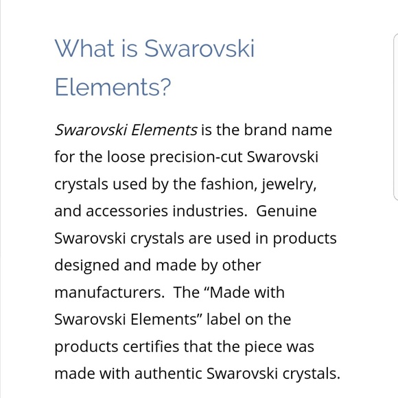 18k Sapphire Swarovski 3 row hoop earrings - Picture 7 of 8