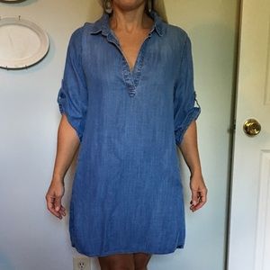 Cloth & Stone Chambray dress