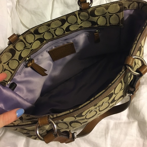 🤎 Authentic Coach Signature Tote | Classic Everyday Bag - Picture 2 of 4