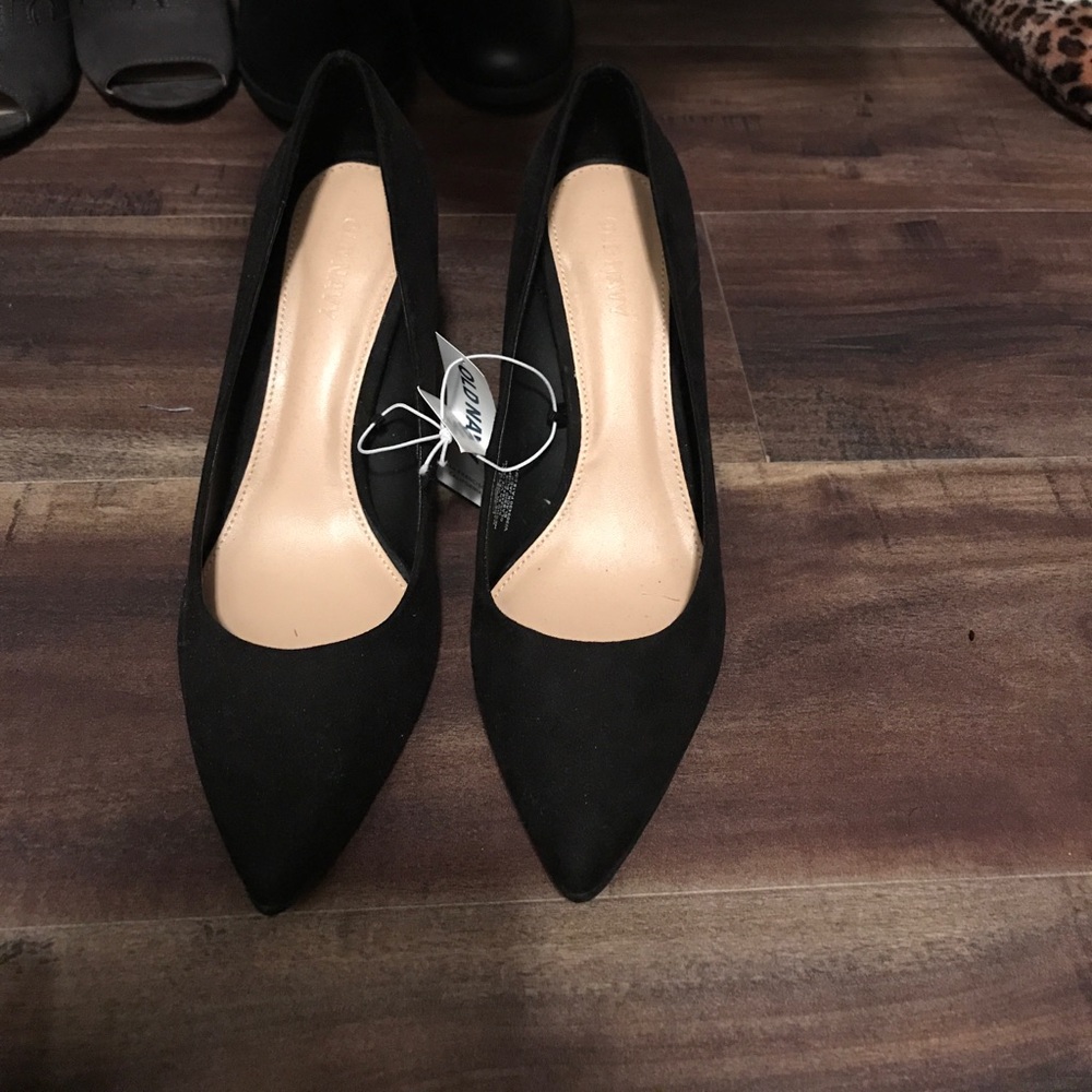 Black Heels Never Worn