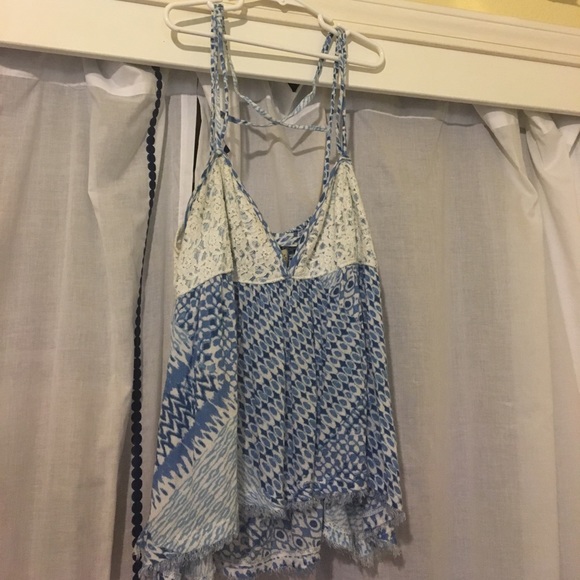 Blue tank top - Picture 3 of 4