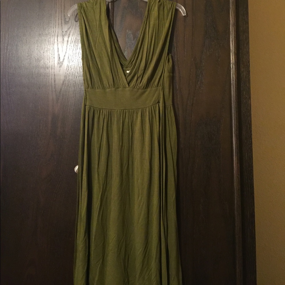 JCrew cotton dress with sash, size S
