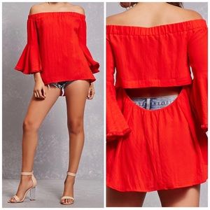 Ibiza Spanish Red Top