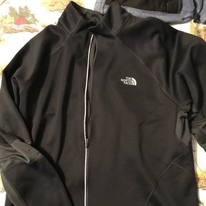 Men's large north face light full zip jacket