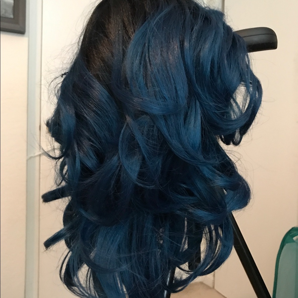 Lace front wig