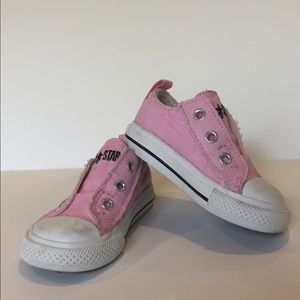 Pink converse