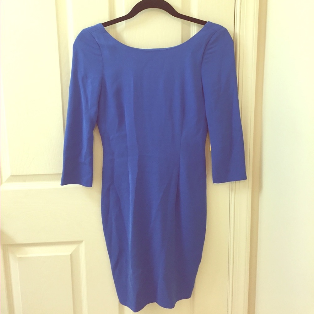 Alice + Olivia never worn cobalt blue dress size 0