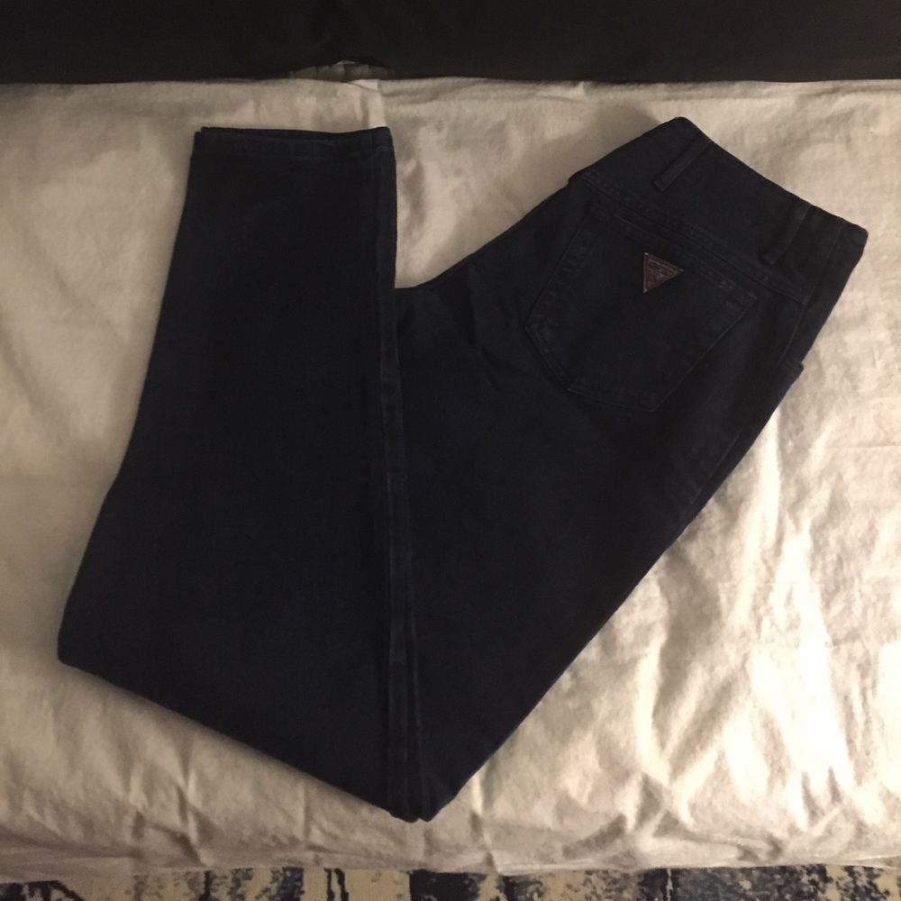 Vintage Guess Dark Blue Jeans (like new)