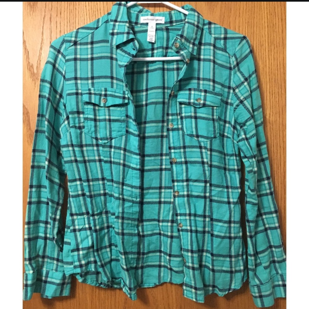 Mint flannel