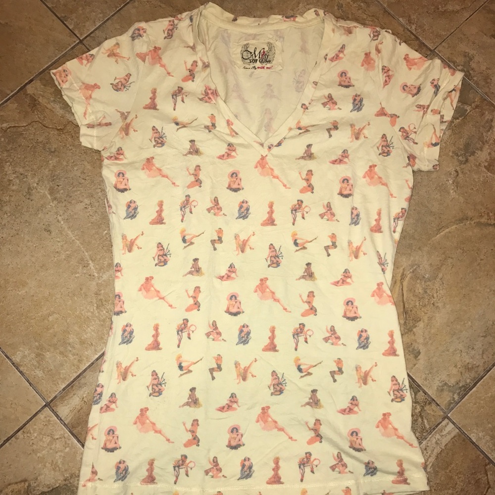 Miss Top Gun Pin Up Girls Tee