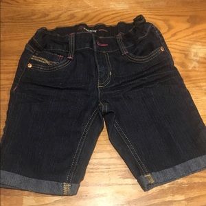 Jordache Bermuda jean shorts Size 7 Girls