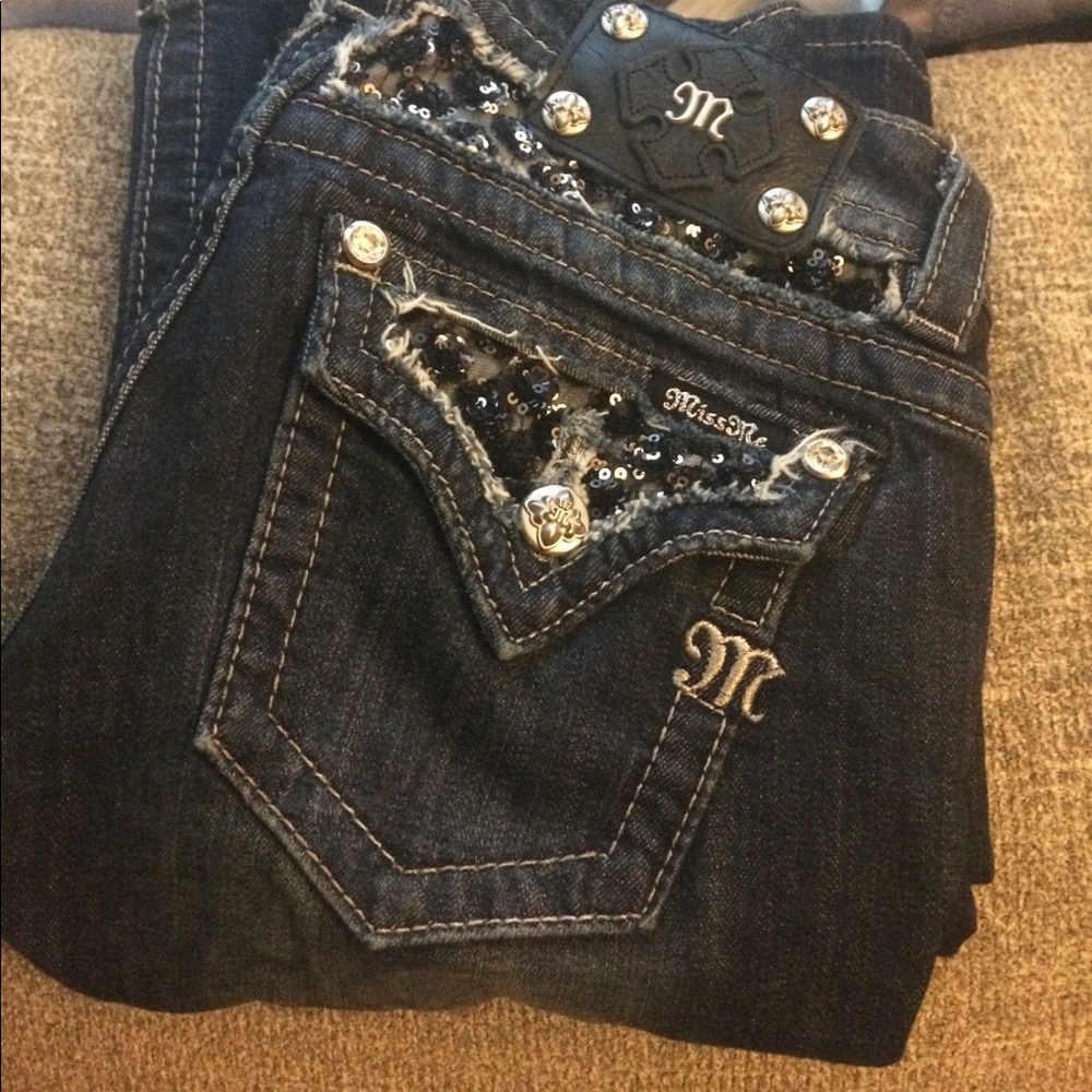 Size 25 NWOT Miss Me Bootcut Jeans