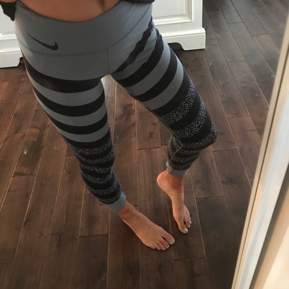 Nike zebra leggings!
