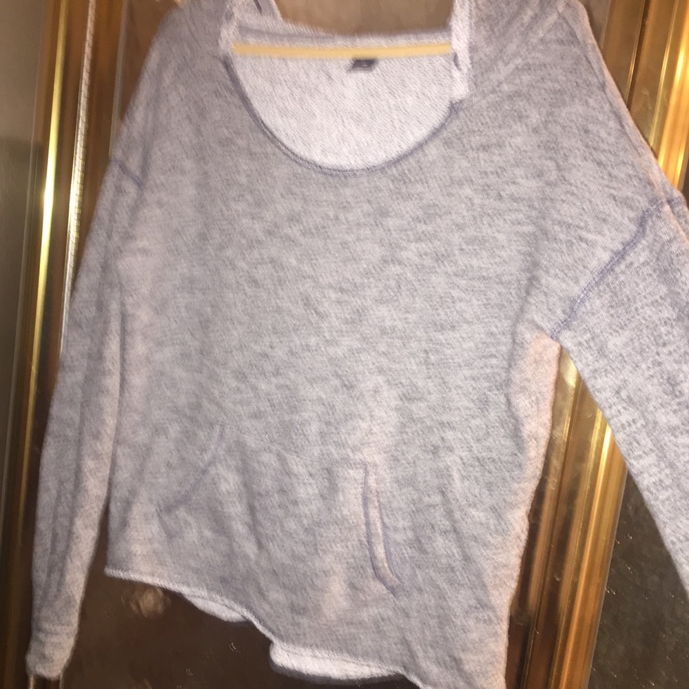 grey AERIE hoodie
