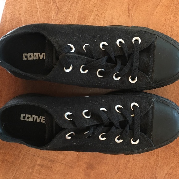 Black Platform Converse - Picture 3 of 3