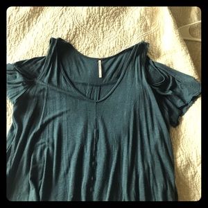 Free people cold shoulder shirt
